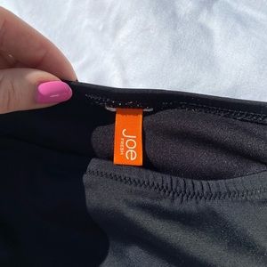Joe Fresh black bathing suit bottoms.